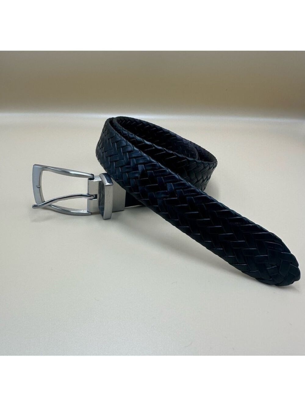 Bloomingdales Reversible Boys Brown and Black Braided Belt Size 24